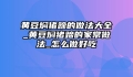 黄豆焖猪蹄的做法大全_黄豆焖猪蹄的家常做法_怎么做好吃
