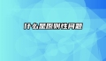 什么是原则性问题