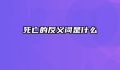 死亡的反义词是什么