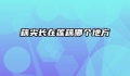 藕尖长在莲藕哪个地方