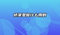 桥架是做什么用的