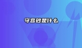 守宫砂是什么