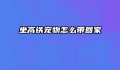 坐高铁宠物怎么带回家