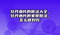 牡丹鱼片的做法大全_牡丹鱼片的家常做法_怎么做好吃.