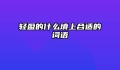 轻盈的什么填上合适的词语