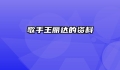 歌手王丽达的资料