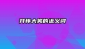 开怀大笑的近义词