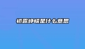初露峥嵘是什么意思
