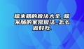 糯米肠的做法大全_糯米肠的家常做法_怎么做好吃.