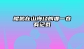鲲鹏在山海经的哪一卷有记载