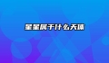 星星属于什么天体