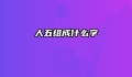 人五组成什么字