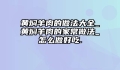 黄焖羊肉的做法大全_黄焖羊肉的家常做法_怎么做好吃.
