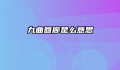 九曲回廊是么意思