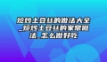 炝炒土豆丝的做法大全_炝炒土豆丝的家常做法_怎么做好吃