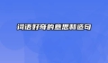 词语好奇的意思和造句