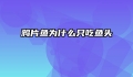 鸦片鱼为什么只吃鱼头