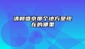 清朝盛京那个地方是现在的哪里