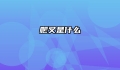 爬叉是什么