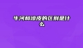 牛河和凉皮的区别是什么
