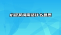 水查某闽南话什么意思