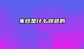 朱砂是什么颜色的