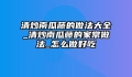 清炒南瓜藤的做法大全_清炒南瓜藤的家常做法_怎么做好吃