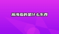 瀚海指的是什么东西