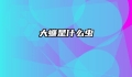 大蠊是什么虫