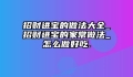 招财进宝的做法大全_招财进宝的家常做法_怎么做好吃.