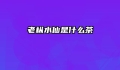 老枞水仙是什么茶