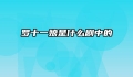 罗十一娘是什么剧中的