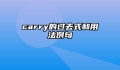 carry的过去式和用法例句
