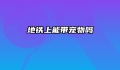地铁上能带宠物吗