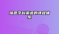 瑞思学科英语的课程体系