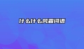 什么什么风霜词语